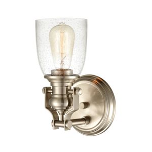 Chadwick 10'' High 1-Light Sconce - Satin Nickel 3
