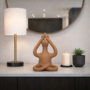ALDENHAM BROWN DECOR 10 (IN) 13