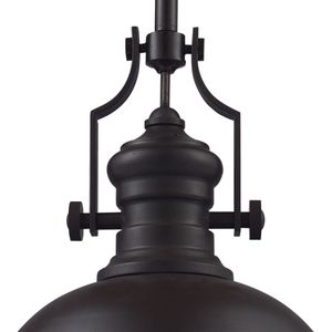 Chadwick 13'' Wide 1-Light Pendant - Oiled Bronze 4