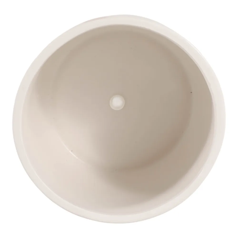 BELDENTON WHITE PLANTER 6 (IN)