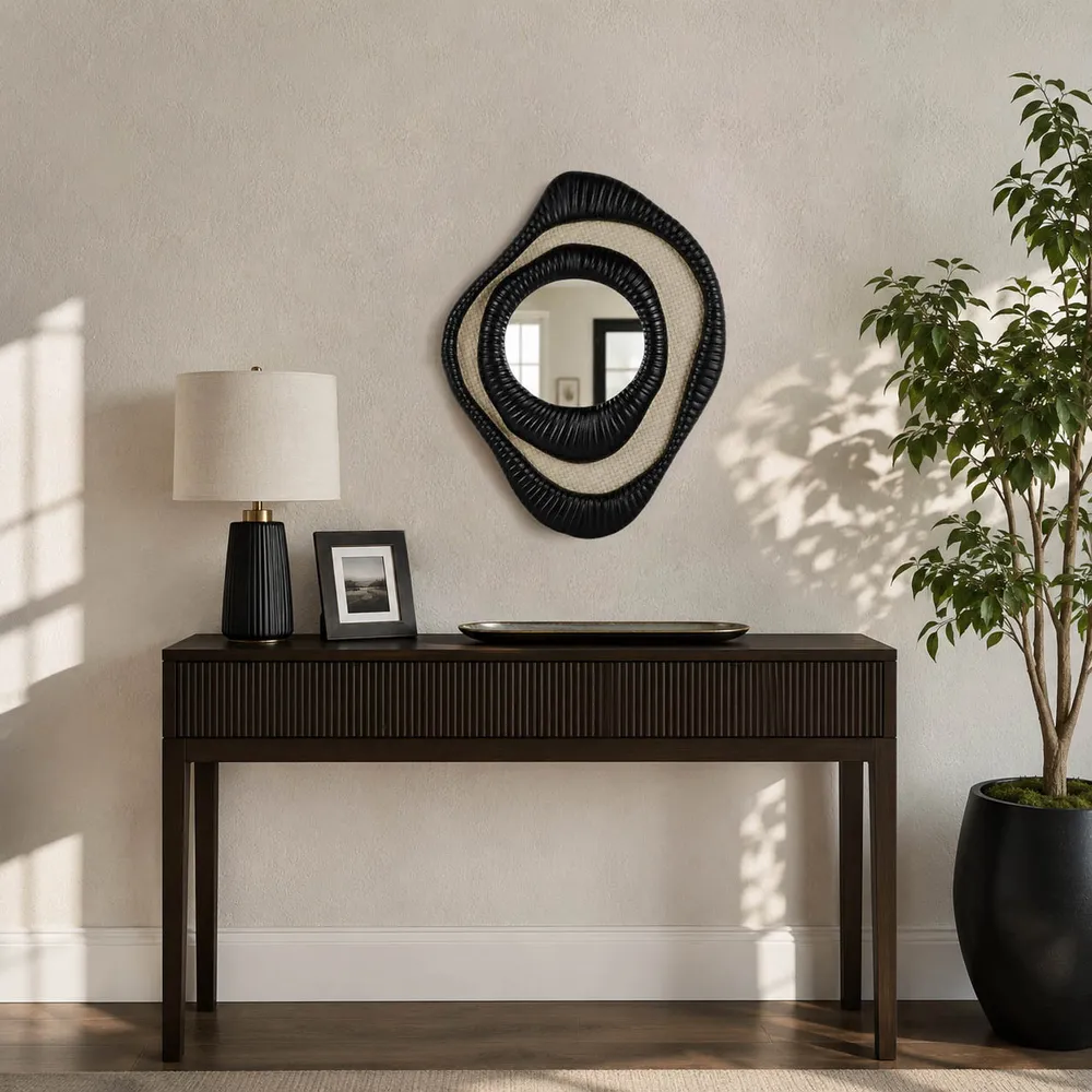 ROSETON IVORY MIRROR 29 (IN)