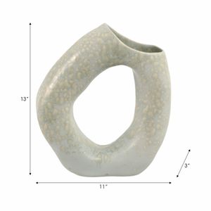 BYRONMORE CREAM VASE 14 (IN) 9