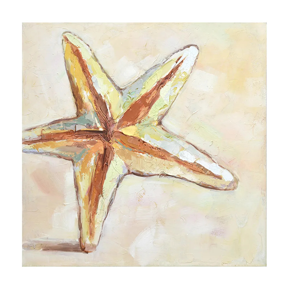 31-1/2" STARFISH CANVAS ART