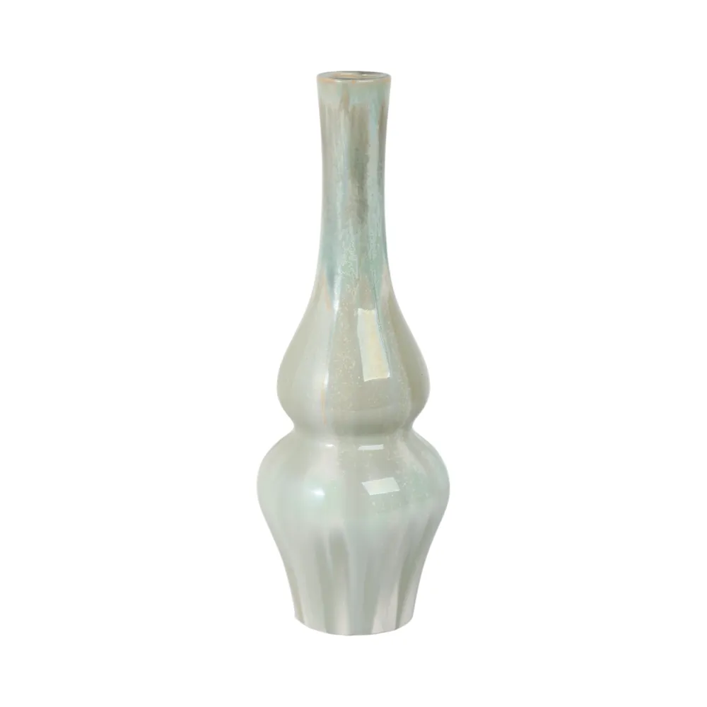 HADFIELDHOLM GREEN VASE 16 (IN)