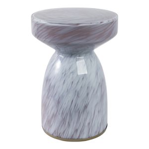 DEXTERMORE WHITE TABLE 18 (IN) 3