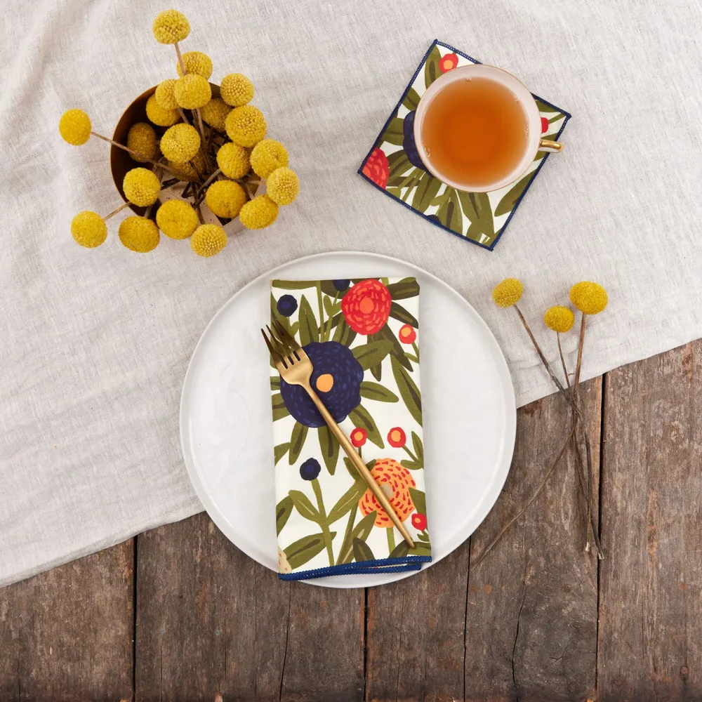 Harvest Sunshine Eco Dinner Napkins (Set of 6)