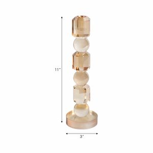 TANNERWICK ORANGE CANDLE HOLDER 11 (IN) 7