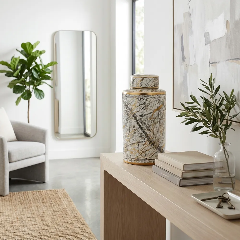 LOCHLAKE WHITE JAR 16 (IN)