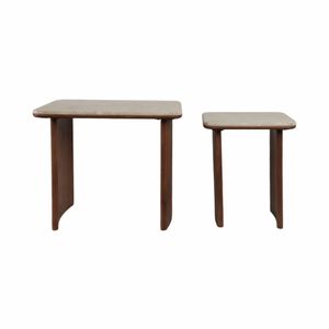 ARMONHAVEN SET OF 2 BROWN TABLE 21 (IN) 1