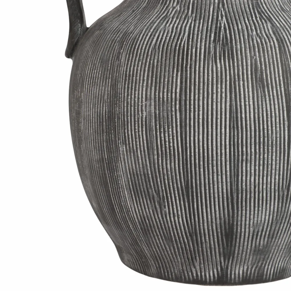 ALTONMILL BLACK VASE 10 (IN)