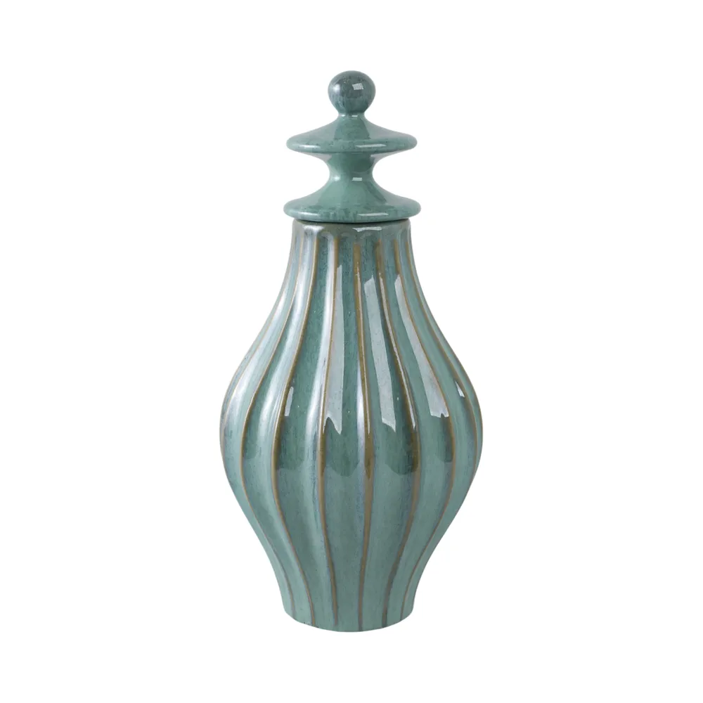 CALEWIND BLUE JAR 15 (IN)