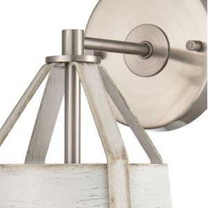 Brigantine 14'' High 1-Light Sconce - Satin Nickel 4