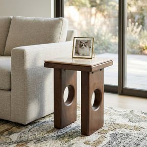 ELWINPARK TAN TABLE 21 (IN) 11