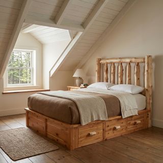 Cedar Three Drawer Underbed for Platform - Double/Single - Coffee