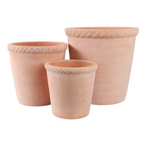 COOPERSHAW SET OF 3 RED PLANTER 15 (IN) 5