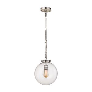 Gramercy 11'' Wide 1-Light Mini Pendant - Polished Nickel 1