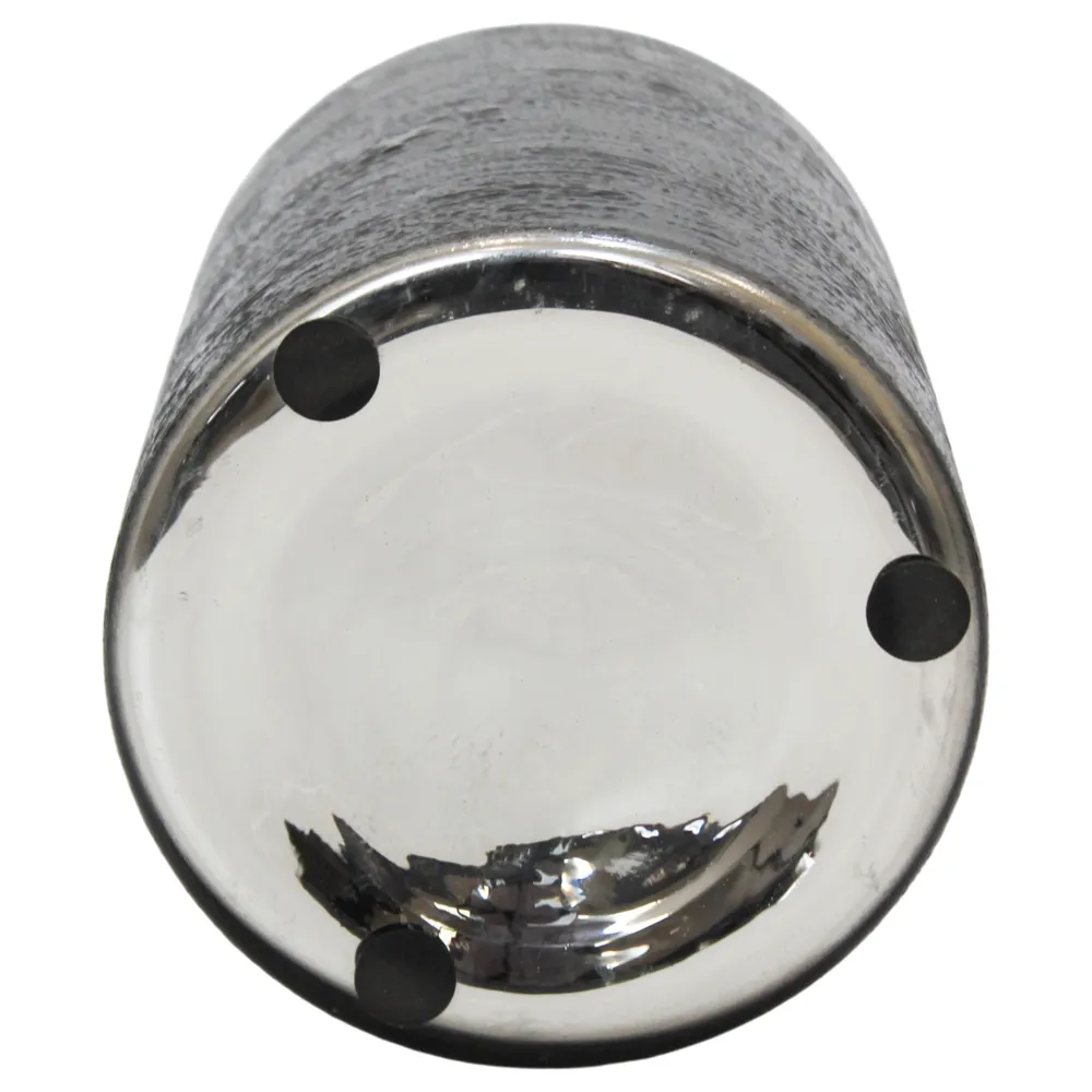 LANEWIND GRAY GLASS VASE 19 (IN)