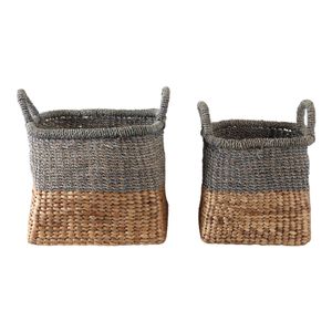 CANNONLAKE SET OF 2 TAN BASKETS 19 (IN) 1