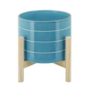 ALDERRUN BLUE PLANTER 9 (IN) 1