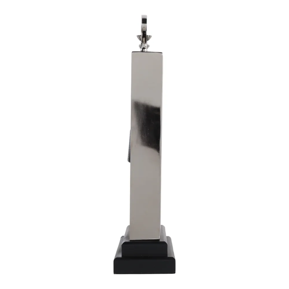 LARKHAVEN SILVER CLOCK 17 (IN)