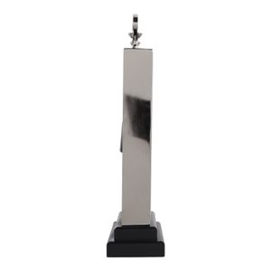 LARKHAVEN SILVER CLOCK 17 (IN) 4