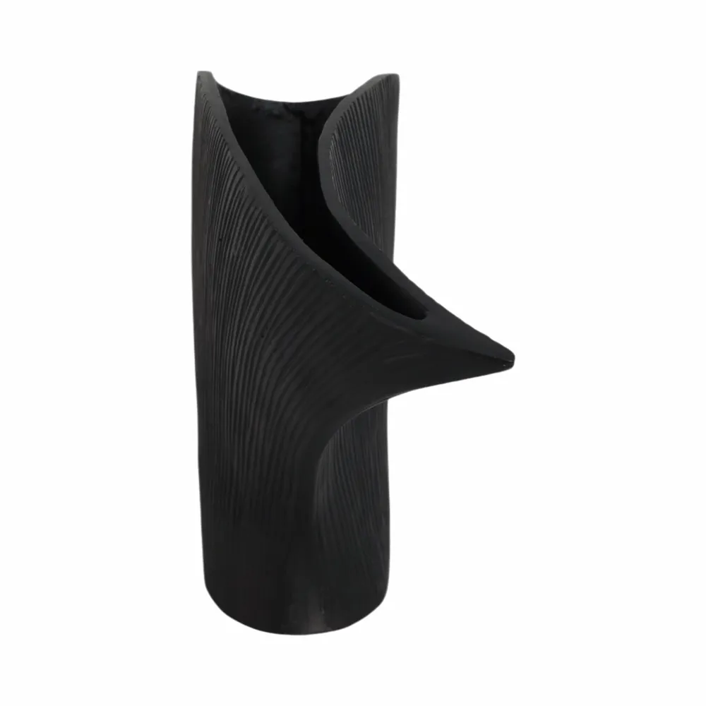 CALDERWORTH BLACK VASE 7 (IN)