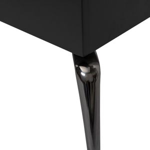 DECKERHAM BLACK COFFEE TABLE 16 (IN) 5