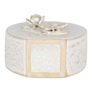 HAYESTON WHITE VASE 10 (IN) 8