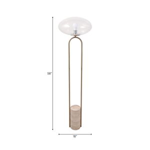 CALDERTON TAN LAMP 58 (IN) 3