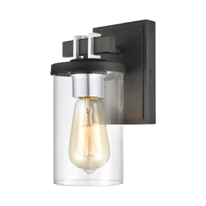 Holdfast 9″ High 1-Light Sconce - Charcoal 3