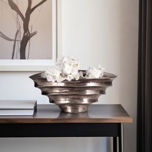 20" MORINE SILVER METAL  BOWL 2