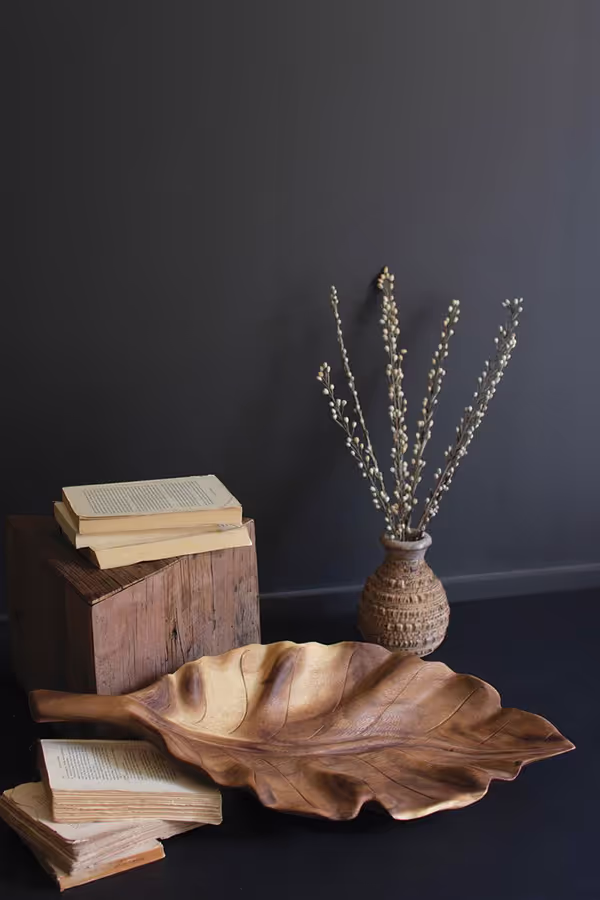 Teakwood Leaf Tray