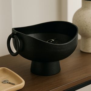 VERNONBROOK BLACK BOWL 9 (IN) 12