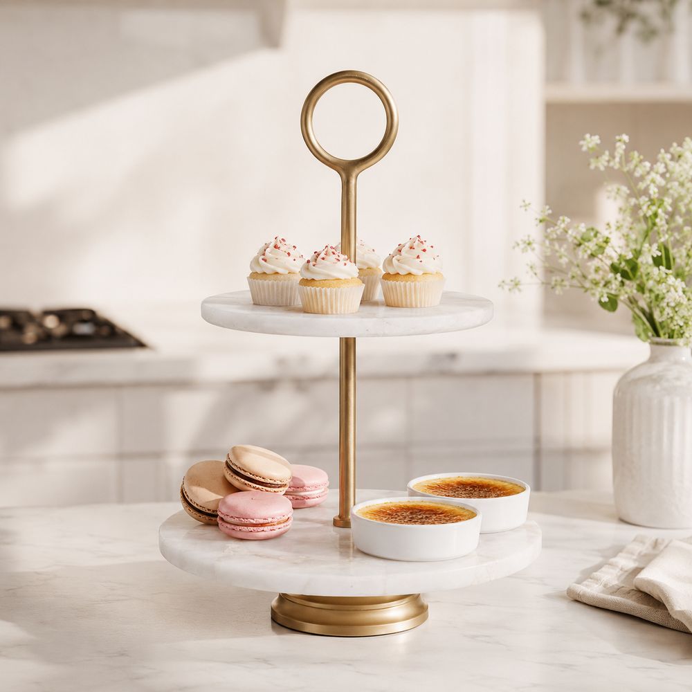 FERNOAK WHITE SERVEWARE 15 (IN)