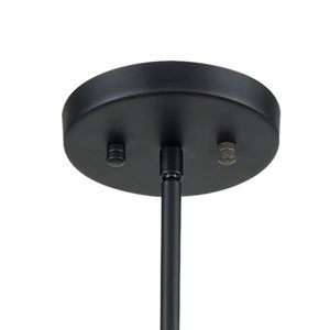 Caldwell 32'' Wide 8-Light Chandelier - Matte Black 3