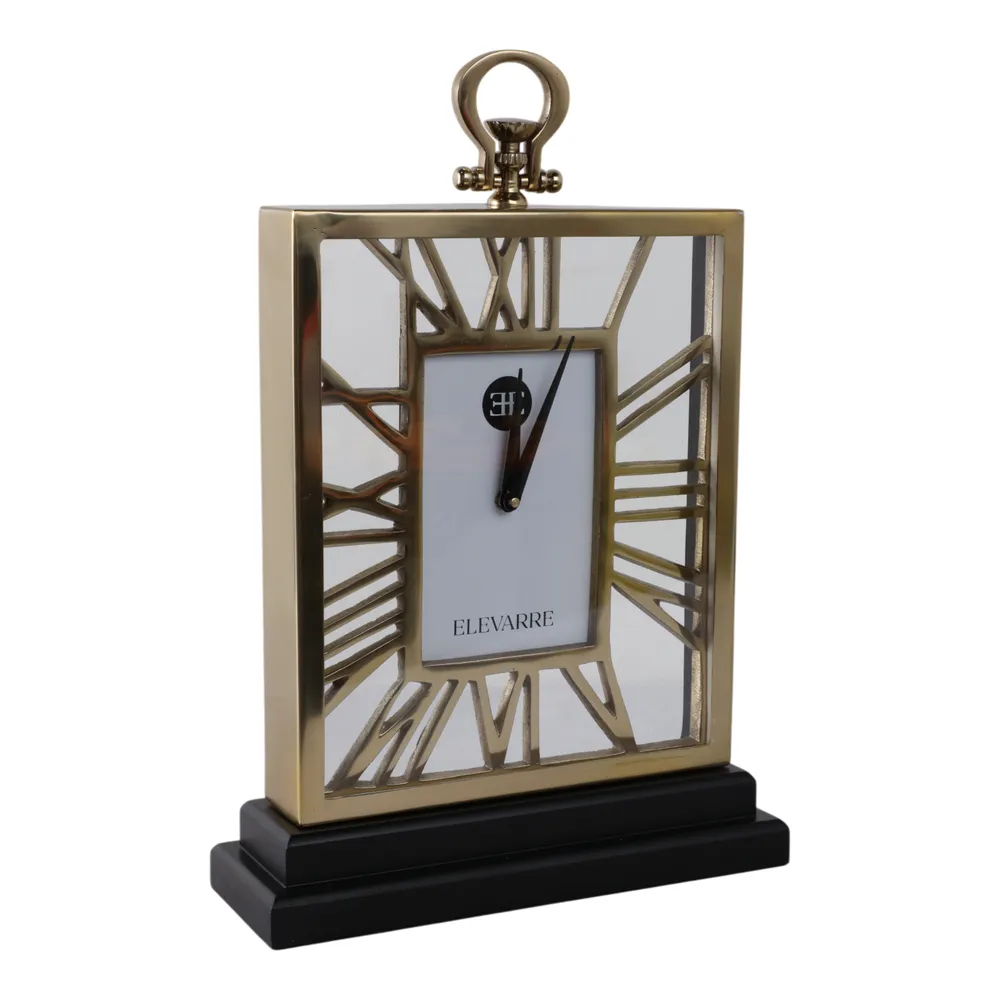 LARKHAVEN GOLD CLOCK 17 (IN)