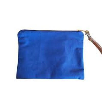 CANVAS WRISTLET - COBALT BLUE