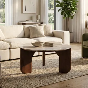 RHEAWAY TAN COFFEE TABLE 17 (IN) 12