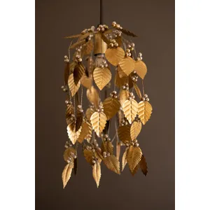 Antique Gold Vines Pendant Light 5