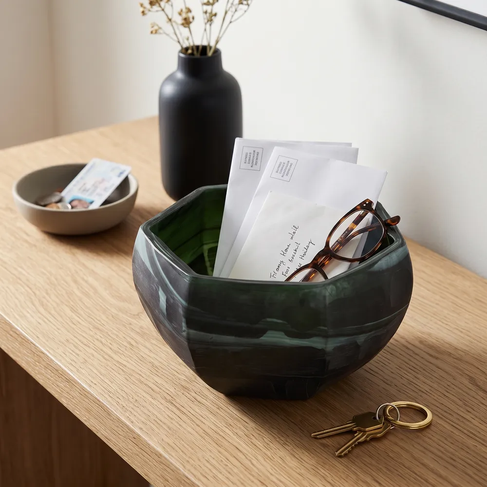 FLEMMINGHOLM GREEN BOWL 6 (IN)