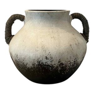 ALMAMILL WHITE VASE 10 (IN) 4