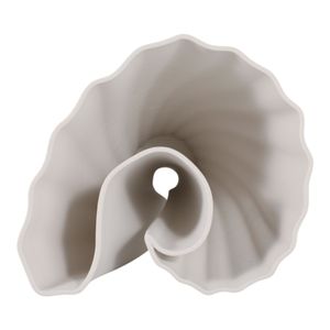 WRENMORE WHITE VASE 9 (IN) 8