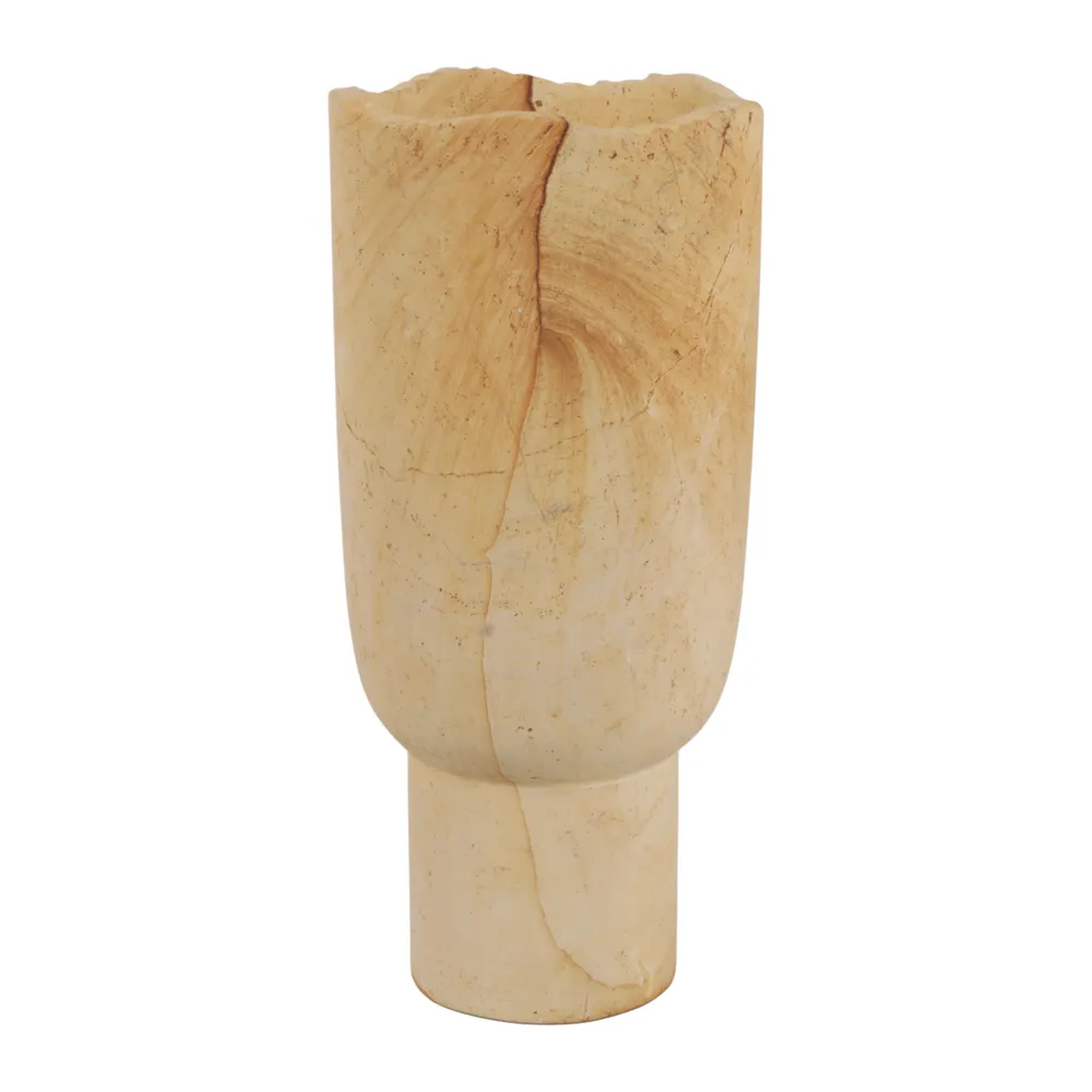 EVERTONBEACH BROWN VASE 15 (IN)