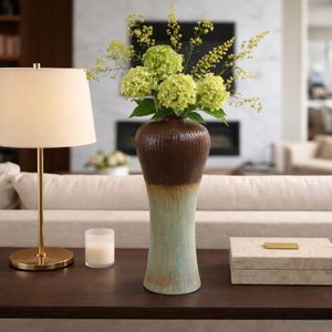 GAVINLAKE BROWN VASE 20 (IN) 11