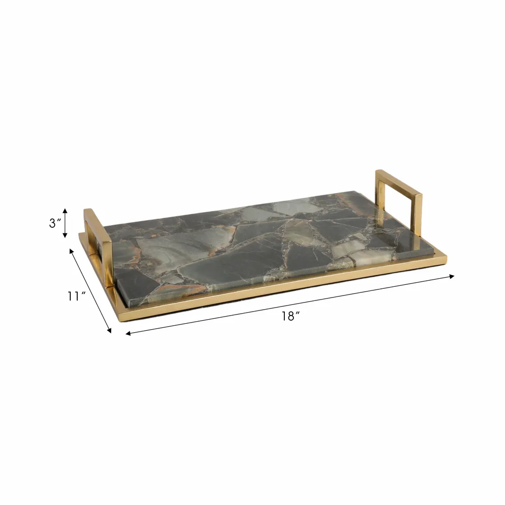 ATLASVIEW GREEN TRAY 3 (IN)