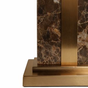 GARNERSIDE BROWN LAMP 26 (IN) 7