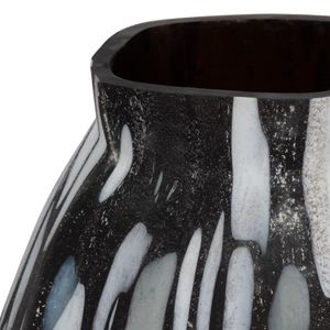 GAIGEMILL GRAY GLASS VASE 20 (IN) 4