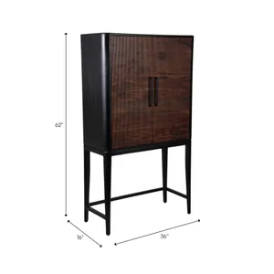 DENTONCROSS BROWN CABINET 63 (IN) 10