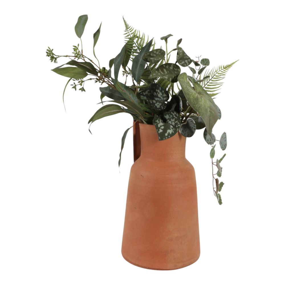 KIRAMOOR RED VASE 13 (IN)