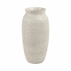 BENNETSIDE WHITE VASE 15 (IN) 4